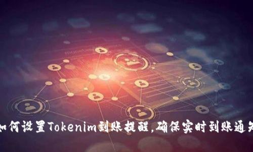 如何设置Tokenim到账提醒，确保实时到账通知